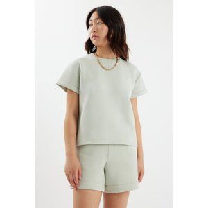 NWT LEZÉ THE LABEL Bengal T-Shirt in Matcha L